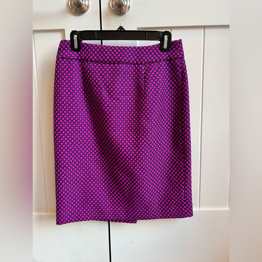 Banana Republic business skirt - purple and navy!
